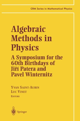 Imagen de portada: Algebraic Methods in Physics 1st edition 9780387951256