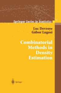 Imagen de portada: Combinatorial Methods in Density Estimation 9781461265276