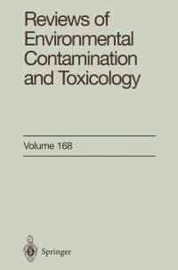 Cover image: Reviews of Environmental Contamination and Toxicology 9780387951386