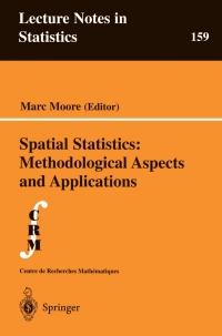 Titelbild: Spatial Statistics: Methodological Aspects and Applications 1st edition 9780387952406