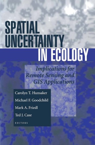 Cover image: Spatial Uncertainty in Ecology 1st edition 9780387951294