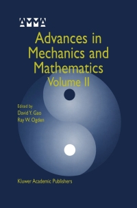 Cover image: Advances in Mechanics and Mathematics 1st edition 9781402076459