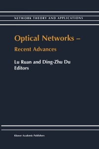 Cover image: Optical Networks — Recent Advances 1st edition 9780792371663
