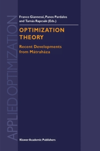 表紙画像: Optimization Theory 1st edition 9781402000096