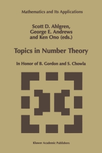 Cover image: Topics in Number Theory 1st edition 9781461303053