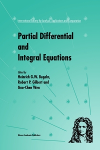 Immagine di copertina: Partial Differential and Integral Equations 1st edition 9780792354826