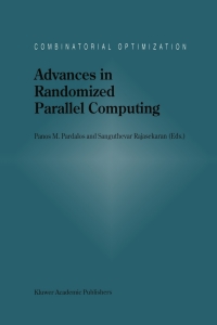 Omslagafbeelding: Advances in Randomized Parallel Computing 1st edition 9781461332824