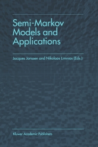 Cover image: Semi-Markov Models and Applications 1st edition 9780792359630