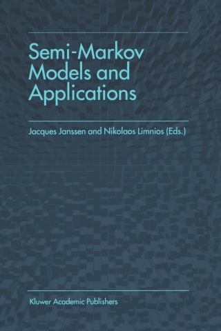 Titelbild: Semi-Markov Models and Applications 1st edition 9780792359630