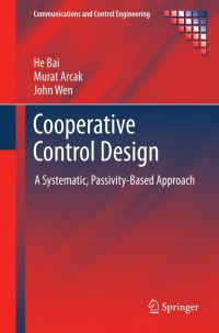 Cover image: Cooperative Control Design 9781461400134