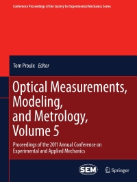 Cover image: Optical Measurements, Modeling, and Metrology, Volume 5 1st edition 9781461402275