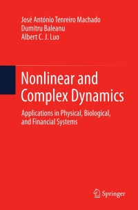 Cover image: Nonlinear and Complex Dynamics 9781461402305