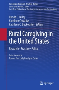 Titelbild: Rural Caregiving in the United States 9781461403012