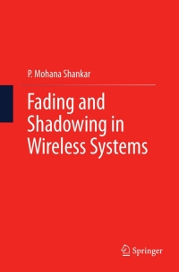 Imagen de portada: Fading and Shadowing in Wireless Systems 9781461403661