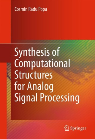 Omslagafbeelding: Synthesis of Computational Structures for Analog Signal Processing 9781461404026