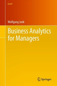 Cover image: Business Analytics for Managers 9781461404057