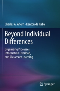 Cover image: Beyond Individual Differences 9781461406396