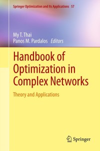 Cover image: Handbook of Optimization in Complex Networks 1st edition 9781461407546