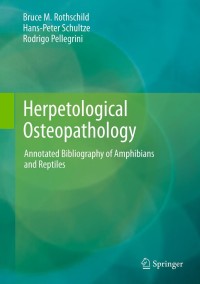 Cover image: Herpetological Osteopathology 9781461408239