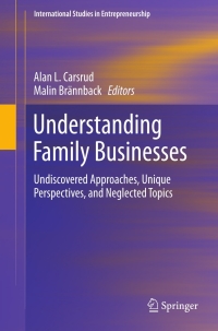 Cover image: Understanding Family Businesses 9781461409106