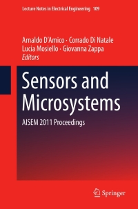 Omslagafbeelding: Sensors and Microsystems 9781461409342