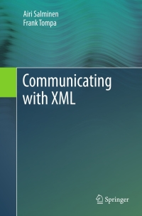 Imagen de portada: Communicating with XML 9781461409915