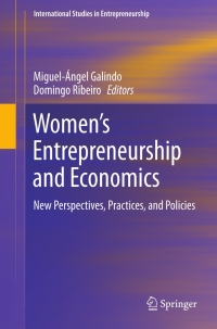 Imagen de portada: Women’s Entrepreneurship and Economics 9781461412922