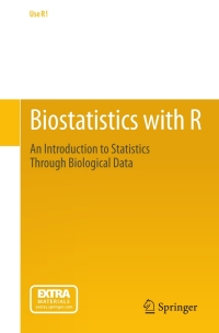 Cover image: Biostatistics with R 9781461413011