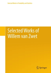 Cover image: Selected Works of Willem van Zwet 9781461413134