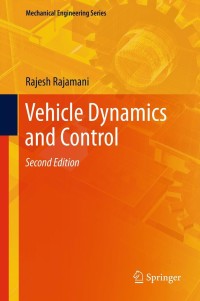 Imagen de portada: Vehicle Dynamics and Control 2nd edition 9781461414322