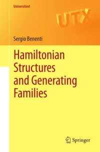 Cover image: Hamiltonian Structures and Generating Families 9781461414988