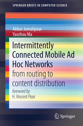 Imagen de portada: Intermittently Connected Mobile Ad Hoc Networks 9781461415718