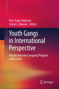 Imagen de portada: Youth Gangs in International Perspective 9781461416586