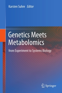 Immagine di copertina: Genetics Meets Metabolomics 9781461416883