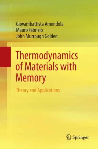 Cover image: Thermodynamics of Materials with Memory 9781461416913