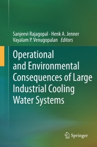 Omslagafbeelding: Operational and Environmental Consequences of Large Industrial Cooling Water Systems 9781461416975