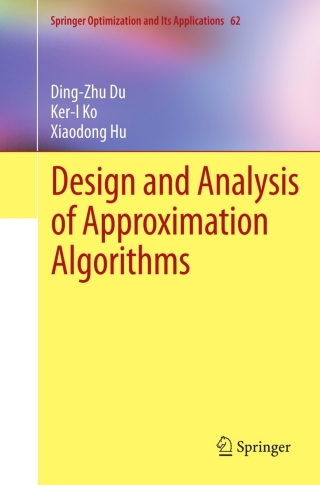 Omslagafbeelding: Design and Analysis of Approximation Algorithms 9781461417002