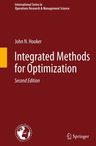 Cover image: Integrated Methods for Optimization 2nd edition 9781461418993