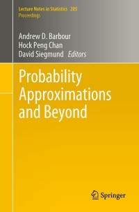 Cover image: Probability Approximations and Beyond 1st edition 9781461419662