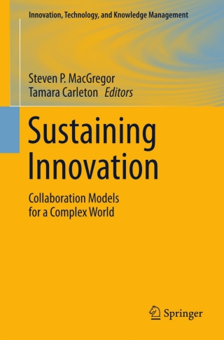 Cover image: Sustaining Innovation 9781461420767