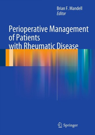 Imagen de portada: Perioperative Management of Patients with Rheumatic Disease 9781461422020