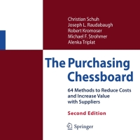 Cover image: The Purchasing Chessboard 2nd edition 9781461422204