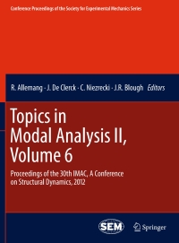 Omslagafbeelding: Topics in Modal Analysis II, Volume 6 9781461424185