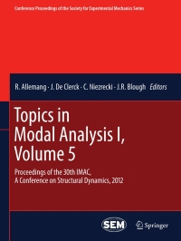 Imagen de portada: Topics in Modal Analysis I, Volume 5 9781461424246
