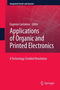 Cover image: Applications of Organic and Printed Electronics 9781461431596