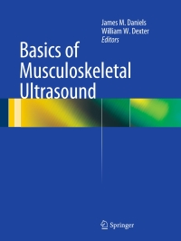 Cover image: Basics of Musculoskeletal Ultrasound 9781461432142