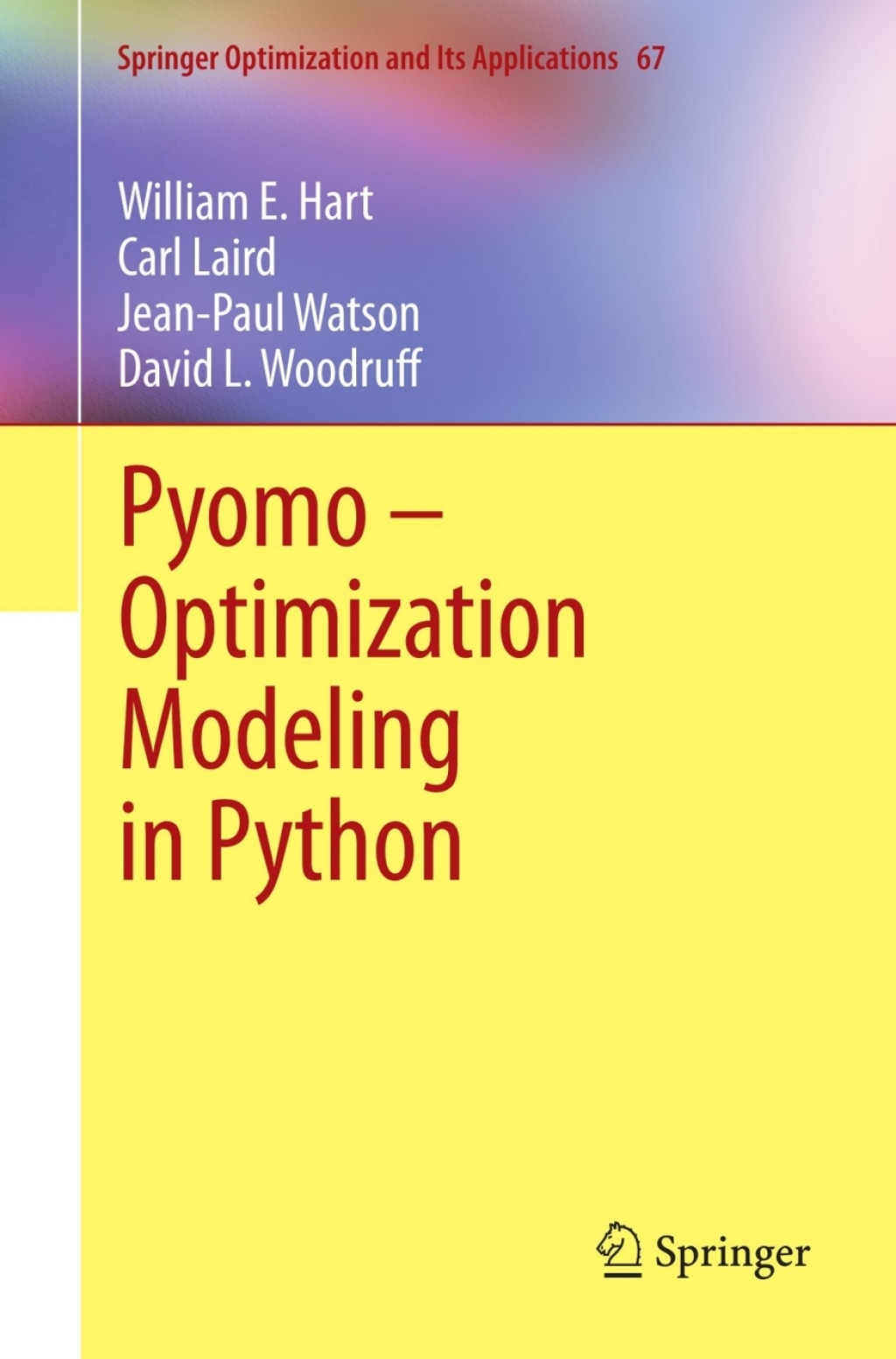 Pyomo – Optimization Modeling in Python (eBook Rental)