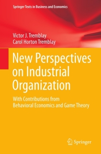 Cover image: New Perspectives on Industrial Organization 9781461432401