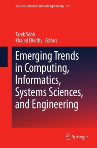 Imagen de portada: Emerging Trends in Computing, Informatics, Systems Sciences, and Engineering 9781461435570