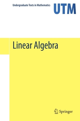 Titelbild: Linear Algebra 9781461436119